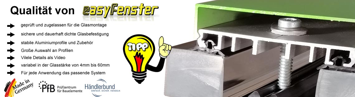Easyfenster liefert Qualität Qualität von easyfenster