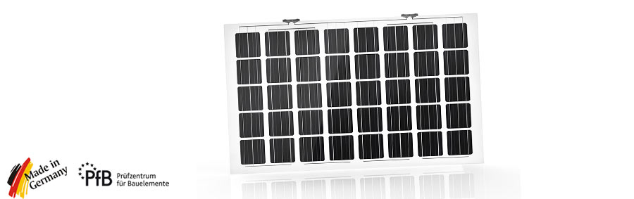 Solar Doppelglasmodul Solar Doppelglasmodul