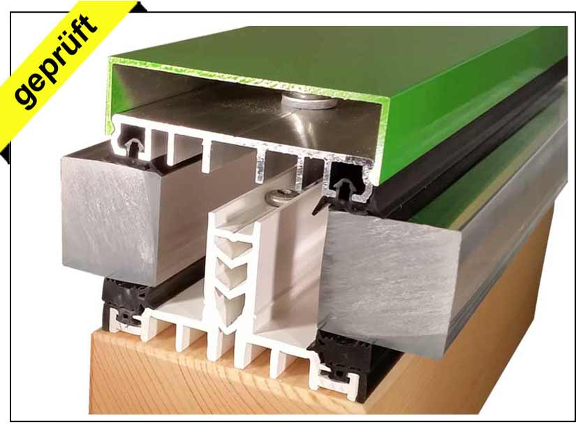 Thermoprofil Thermosprosse mit Alu Klemmprofil ...
