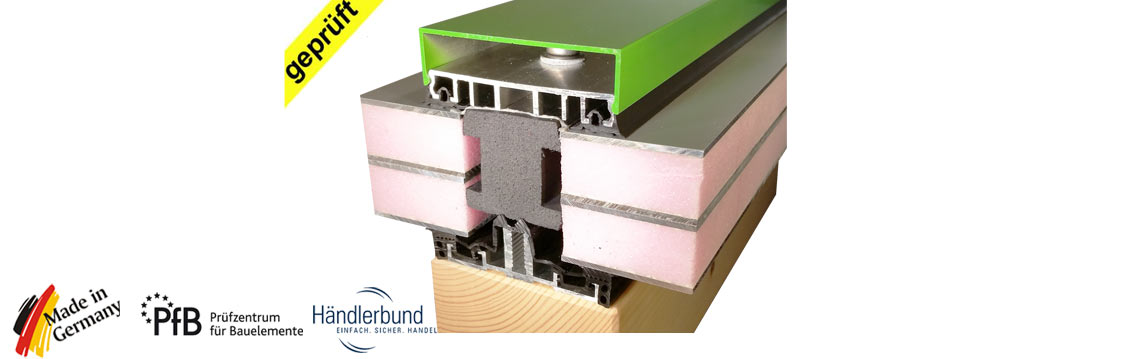 Verlegeprofile für 3fach Glas Verlegeprofile für 3fach Glas